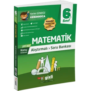 Gizli Yayınları 6. Sınıf Matematik Konu Anlatımlı Soru Bankası