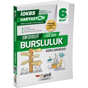 6. Sınıf Varyasyon Tüm Dersler Bursluluk Soru Bankası Gizli Yayınları