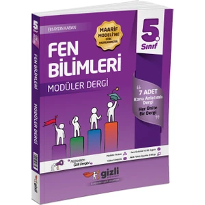 5. Sınıf Fen Bilimleri Müfredatın Gizli Dergisi Gizli Yayınları