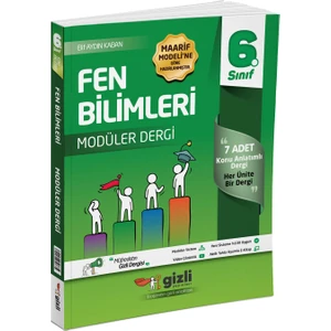 6. Sınıf Fen Bilimleri Müfredatın Gizli Dergisi Gizli Yayınları