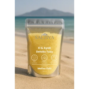 Fidebu Doğal Ürünler Manikür & Pedikür Ve Peeling Tuzu - Melisa Limon 500gr