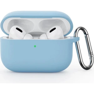 Apple Airpods Pro 3.nesil ile Uyumlu Esnek Silikon Koruyucu Kılıf + Askı Aparatı