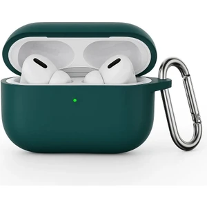 Apple Airpods Pro 3.nesil ile Uyumlu Esnek Silikon Koruyucu Kılıf + Askı Aparatı