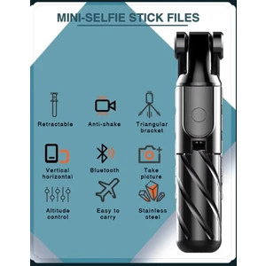 K03 Tripod Bluetooth Kumandalı Selfie Çubuğu