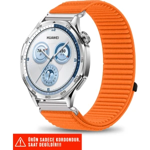 Huawei Honor Magic / Magic 2 / Honor Gs Pro / Gs Uyumlu Spor Cırtlı Metal Tokalı Kordon 22MM