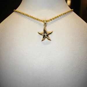 22 Ayar Deniz Yıldızı Kolye Ucu