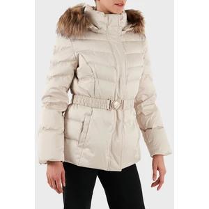 Marina Regular Fit Çıkarılabilir Kapüşonlu Kemerli Mont W5BL31W2802 Bayan Mont W5BL31 W2802 A115