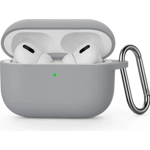 Apple Airpods Pro 3.nesil ile Uyumlu Esnek Silikon Koruyucu Kılıf + Askı Aparatı