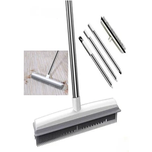 Kauçuk Çekpas Fırça. Paspas Mop - Teleskopik Saplı Uzayabilen Temizlik Fırçası