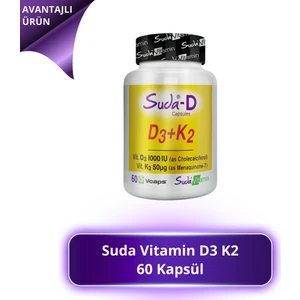 Vitamin D3 K2 60 Kapsül