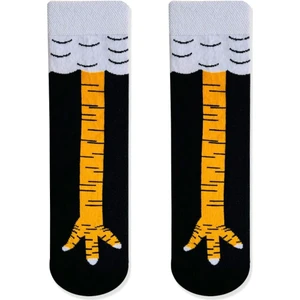 Tavuk Ayağı Desenli Çorap