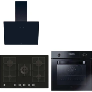 Riviera Ankastre Set A +++  ( HOT3051BI/E  + HVG74K3B 75 cm Siyah Ocak +  HDG6C1GBTK Siyah)