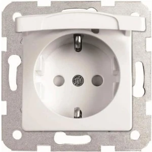 By Panasonic Rollina/linnera Çoçuk Korumalı Kapaklı Topraklı Priz Beyaz