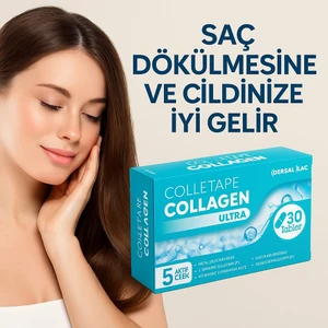 Dersal İlaç Colletape Collagen Ultra 30 Tablet 2 Aylık Paketi