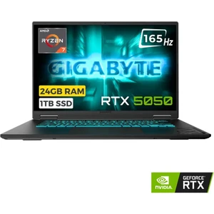 Gaming A16 3th Ryzen 7 260 24GB 1tb SSD 8gb RTX5050 85W 16 Fhd+ 165Hz Freedos