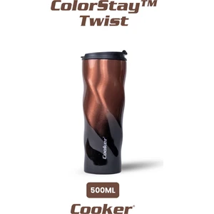 500 ml Çift Katmanlı Paslanmaz Çelik Sızdırmaz Termos – 6 Saat Sıcak, 12 Saat Soğuk, Kaymaz Tabanlı Çay,kahve