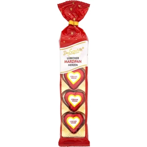 Das Exquisite Tablet Çikolata Marzipan Kalp 50 gr