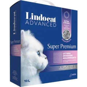 Lindocat Advanced Super Premium Extra Güçlü Pudra Kokulu Topaklanan Bentonit Kedi Kumu 10 Lt