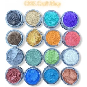 Epoksi Reçine 16LI Toz Pigment Boya Seti 16X10ML Epoksi Reçine Mini Pigment A2