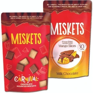 Sütlü Çikolatalı Petibör 80 gr & Sütlü Çikolatalı Kaplamalı Kurutulmuş Mango 80 gr