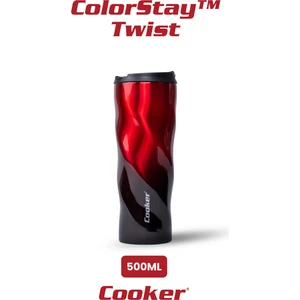 500 ml Çift Katmanlı Paslanmaz Çelik Sızdırmaz Termos – 6 Saat Sıcak, 12 Saat Soğuk, Kaymaz Tabanlı Çay,kahve