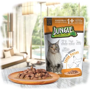 Kısır Kedi Tavuklu  100 g Pouch