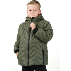 Erkek Çocuk Su ve Rüzgar Geçirmez Içi Welsoftlu Kapüşonlu Mont