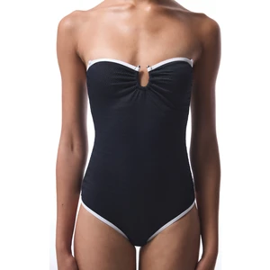 Siyah Nicole Straplez Mayo