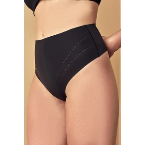 #İzbırakmaz Siyah Light Yüksek Bel Tanga Korse