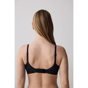 Tattoo Effect Lace Invisible Bonding Siyah Sütyen