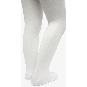 Pretty Rib 2li  Beyaz-Lacivert Külotlu Çorap