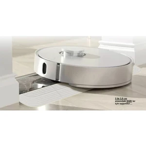 3yk.3d 2,9 cm x 68 cm KAPI EŞİK RAMPASI (( BEYAZ ))Tüm Robot Süpürge, Tekerlekli Sandalyeler için...