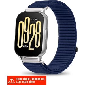 Redmi Watch 5 Active / Redmi Watch 5 Lite Uyumlu Spor Cırtlı Metal Tokalı Kordon 22MM