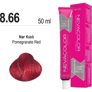 Nevacolor Saç Boyası 8.66 Nar Kızılı