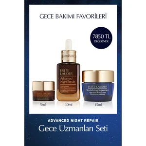Advanced Night Repair Gece Uzmanları Seti - Onarıcı Serum 30ML + Bounce Crème 15ML + Göz Kremi 5ml