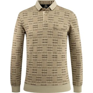 Erkek Polo Yaka Sweat Desenli Cepli Klasik Kalıp - 5231F