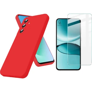 Samsung Galaxy S25 Fe ile Uyumlu Kılıf Esnek Premium Telefon Kılıfı ve Temperli Cam Ekran Koruyucu