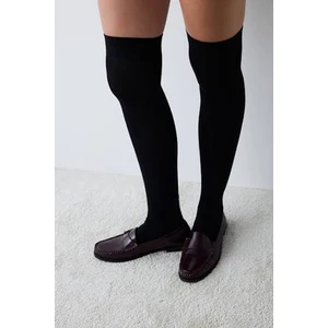 Siyah Klasik Dizüstü Çorap