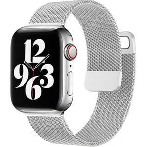Apple Watch 11 46MM ile Uyumlu Metal Mıknatıslı Kordon Kayış - FC157