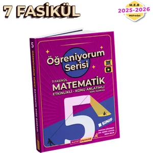 Matsev Yayıncılık 5. Sınıf Öğreniyorum Matematik Serisi ( 7 Fasikül ) Soru Bankası