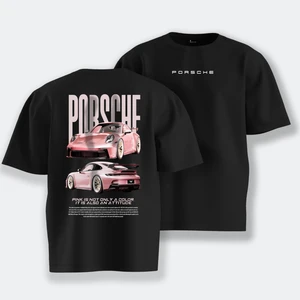 Pink Porsche 911 Gt3 - Oversize Tshirt