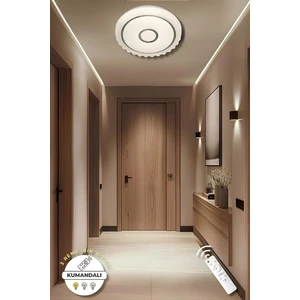 Shule1 (30CM) Kumandalı 3 Renk Modern Plafonyer LED Avize