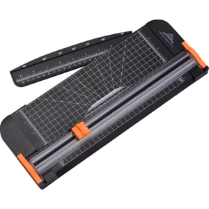 MDS Giyotin Kağıt Kesici – A4 Kağıt Kesme Makinesi, Güvenlik Bıçaklı, Cetvelli, Çift Yönlü Kesim