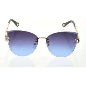 Litaetrend Kadın Lüks Mavi Renkli Cam Güneş Gözlüğü - Moda Gözlük