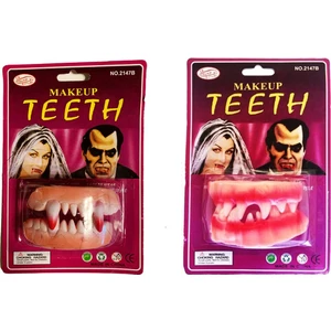 Takma Vampir Dişi 2 Adet Vampir ve Seyrek Model