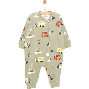 Hellobaby Erkek Bebek Uyku Tulumu 1 Tog Fermuarlı Bisiklet Yaka Uzun Kol Patiksiz Paça