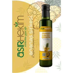 Asır Hekim Ananas Sirkesi Doğal Fermantasyon Natural 500 ml