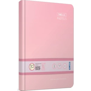 Thebook Pastels Iplik Dikişli Sert Kapak Defter 20 x 28 cm 160 Yaprak Çizgili