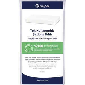Tek Kullanımlık Şezlong Kılıfı 
8 Adet