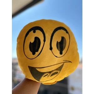 Büyük Boy Emoji Yastık Hediyelik Yastık Seyahat Boyun Yastığı